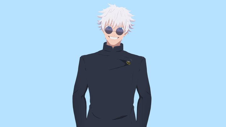 Young Gojo Satoru - Jujutsu Kaisen 3D Model