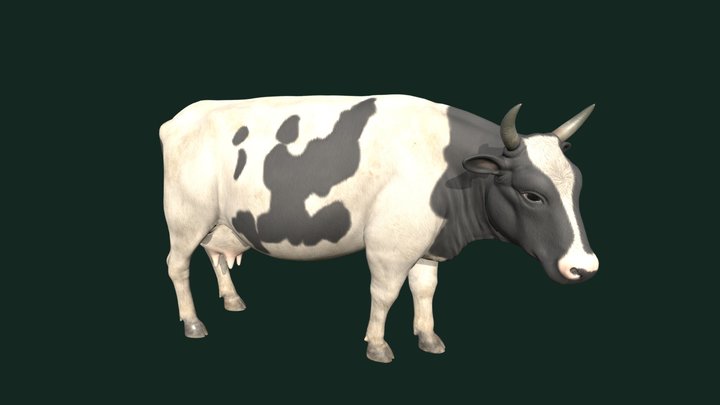 Cow 3D Model