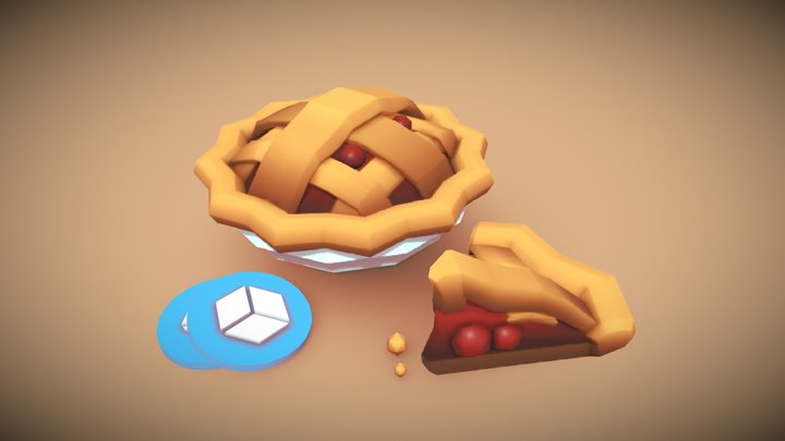3December Day 8: Pie 3D Model